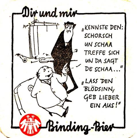 frankfurt f-he binding dir & mir 6b (quad185-kennste den-schwarzrot)